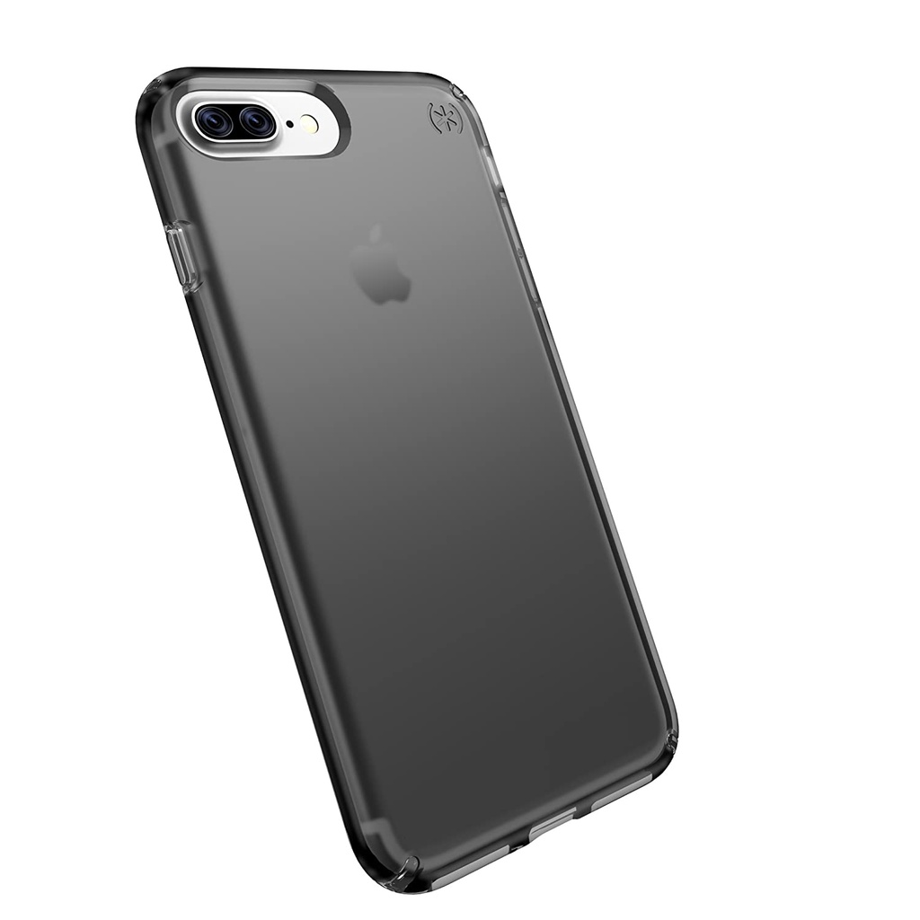 [UP4-4] Speck Presidio Clear | iPhone 7 Plus/8 Plus - Clear Onyx Black Matte