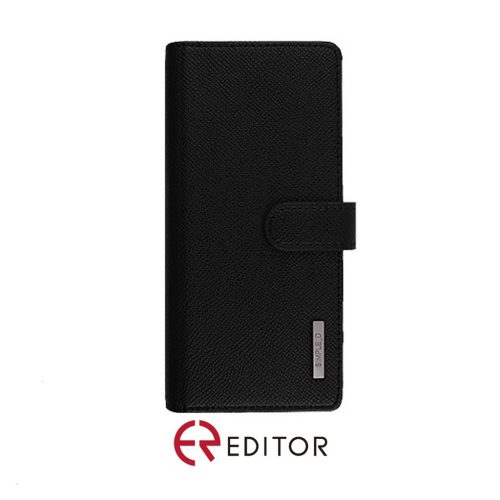 Korean Simple D Double Folio | Samsung S23 (6.1) – Black