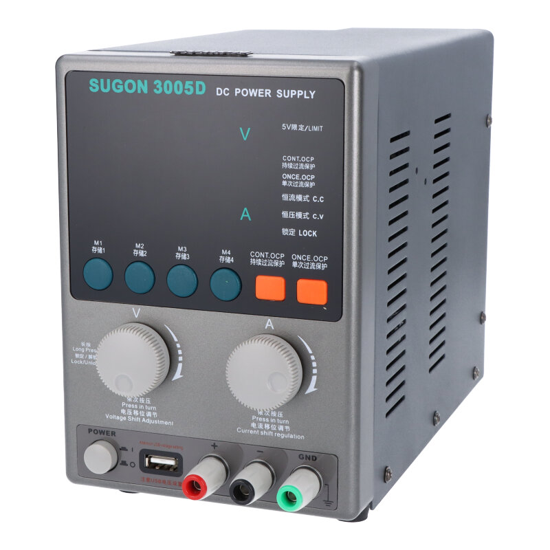 [TOL1-4] SUGON 3005D 220V Adjustable Digital DC Power Supply AU Plug