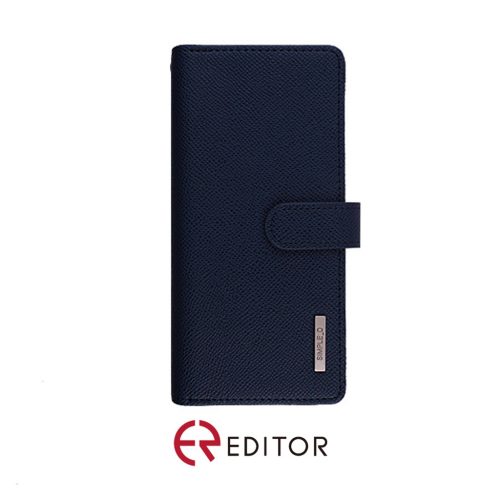 Korean Simple D Double Folio | iPhone 15 Pro (6.1) - Navy