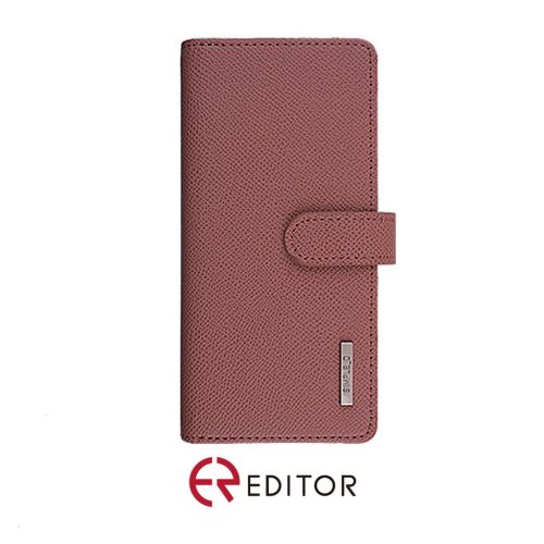 Korean Simple D Double Folio | iPhone 15 Plus (6.7) - Rose Gold