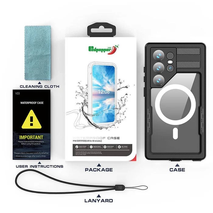 Redpepper IP68 Waterproof | Samsung S24 Ultra