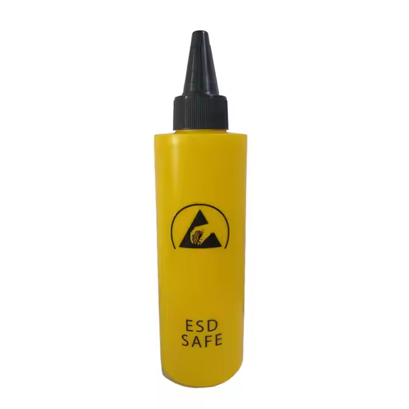 60ml ESD Safe Antistatic Leakproof Alcohol Bottle - Yellow