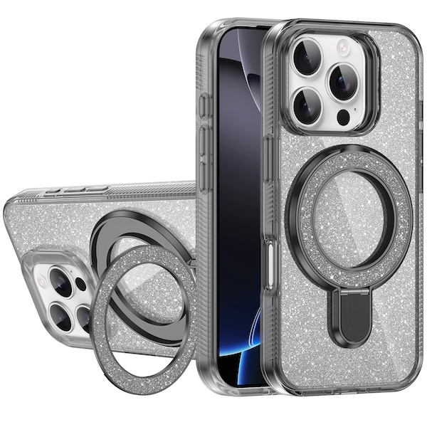 Coco Sparkle Ring Stand | iPhone 15 Pro Max - Wireless Charging Compatible