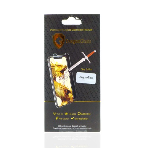 [PACK of 10] Dragon Glass | Samsung A57 - Clear (Smaller cut to fit all cases)