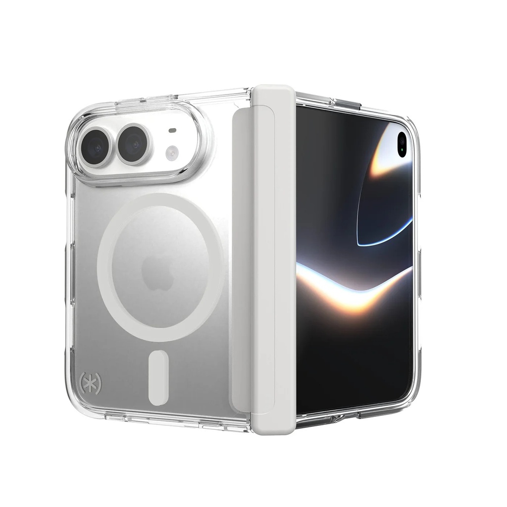 Speck Presidio Perfect Clear Fold /w Hinge Closure| iPhone 18 Duo