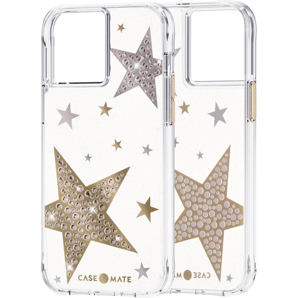 [BWS3-14] Case-Mate Sheer SuperStar | iPhone 13 Pro (6.1) - Shinny Gemstone