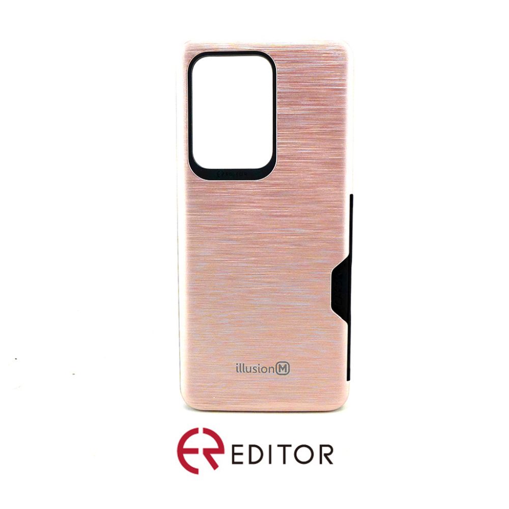 [BWF11-3] Editor Illusion w/ Card Slot | Samsung Note 20 Ultra – Rose Gold