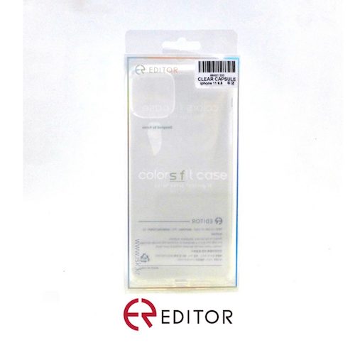[BSW2-02] Editor Transparent Capsule | iPhone X/XS - Clear