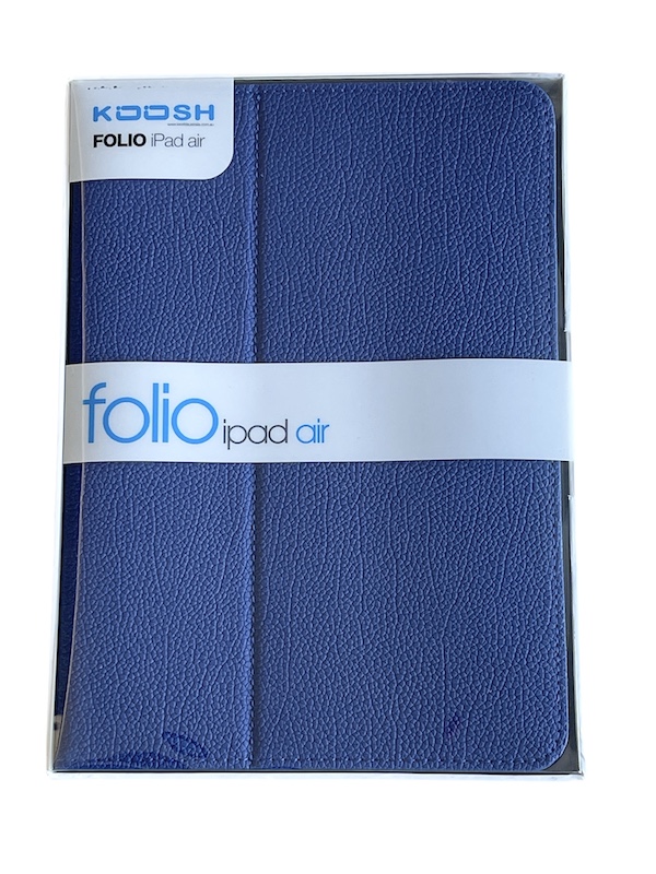 [IB3-2] Koosh Folio PU Leather | iPad Air 1 - Blue